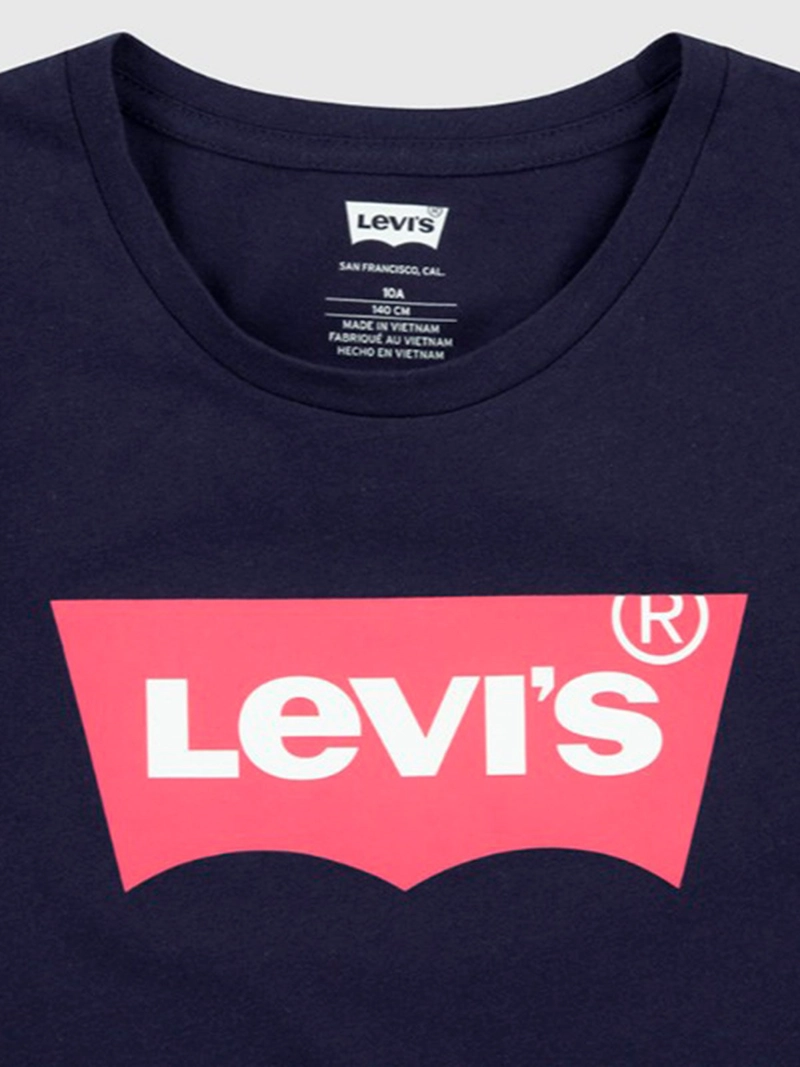 POLO MANGA CORTA ALGODÓN NIÑA LEVI’S AZUL 314234-C6Y - 3