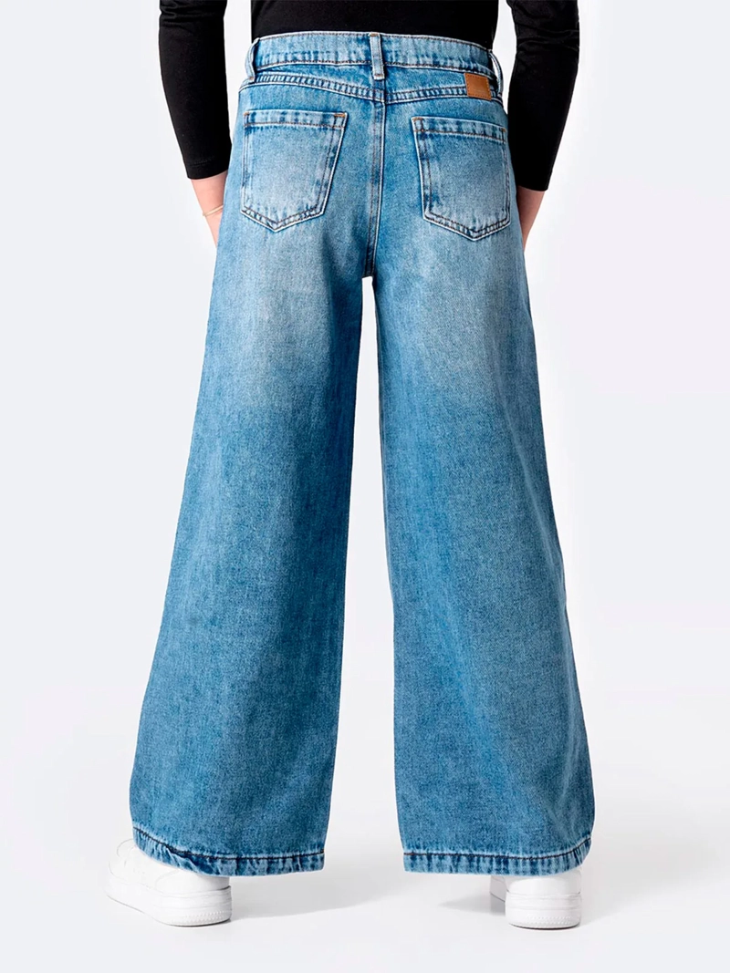 JEAN CINTURA NIÑA PIONIER WIDE LEG AHNGELA - 3