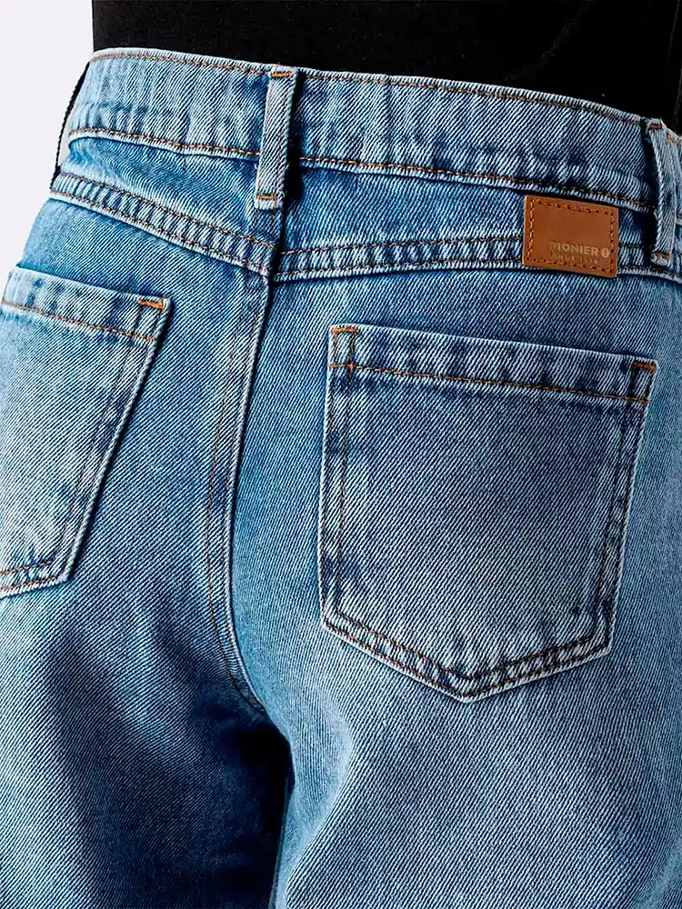 JEAN CINTURA NIÑA PIONIER WIDE LEG AHNGELA - 4