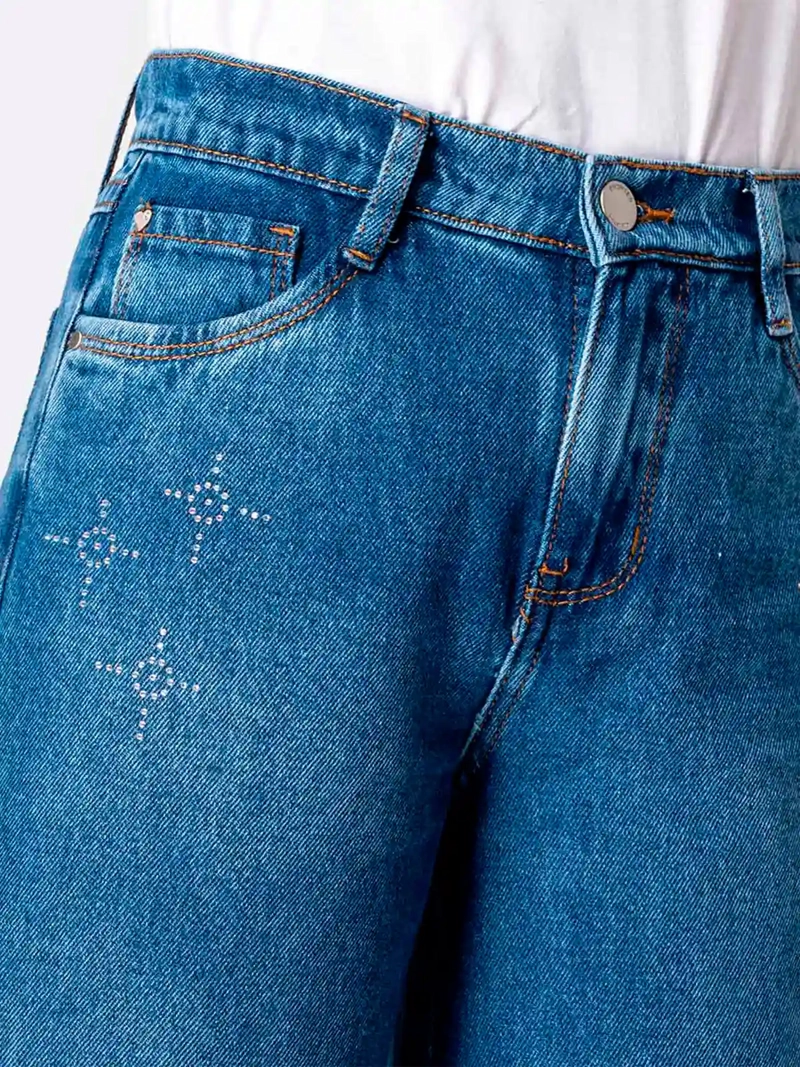 JEAN CINTURA NIÑA PIONIER WIDE LEG AHNGELA - 5