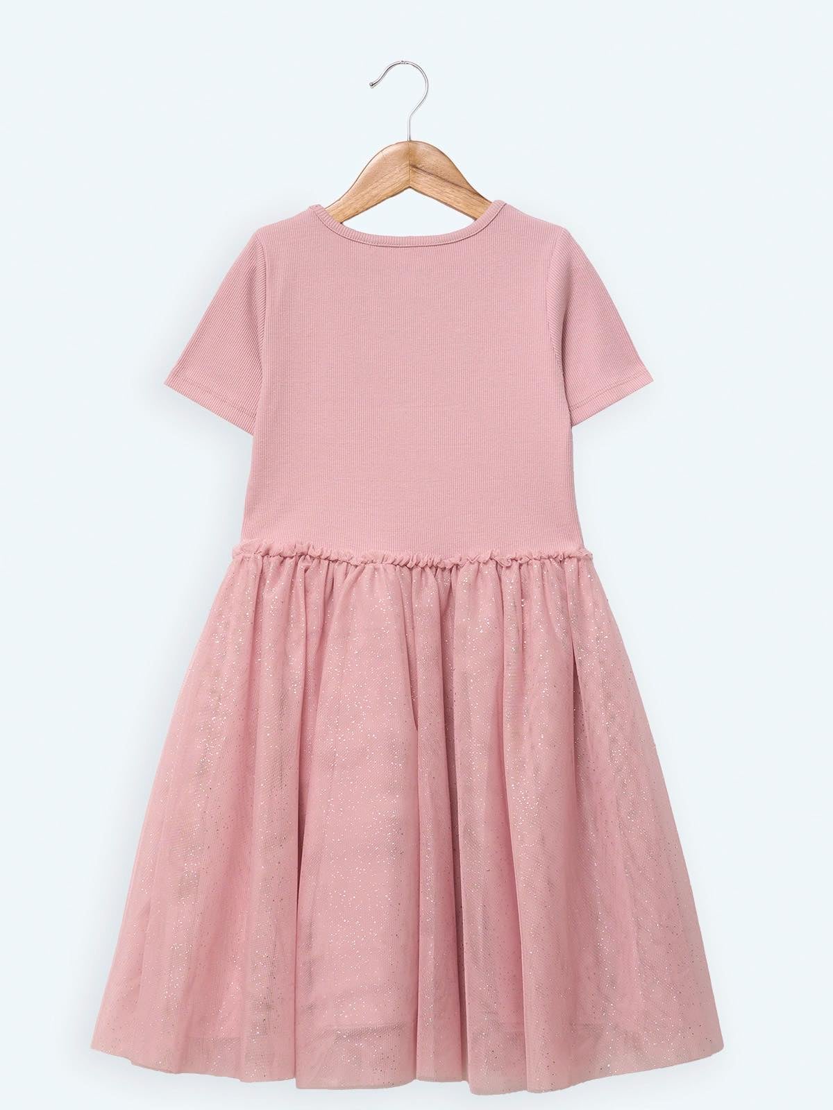 VESTIDO MANGA CORTA TUL NIÑA HARVEST - 2