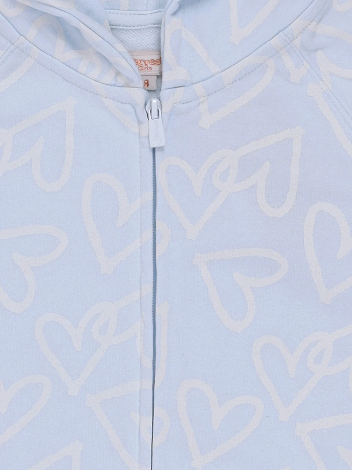 POLERA CAPUCHA FULL PRINT NIÑA HARVEST - 3