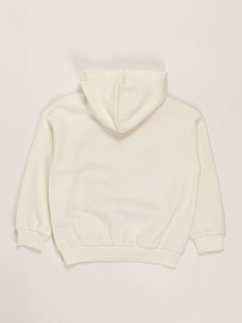 POLERA CAPUCHA PRINT TEDDY NIÑA HARVEST - 2