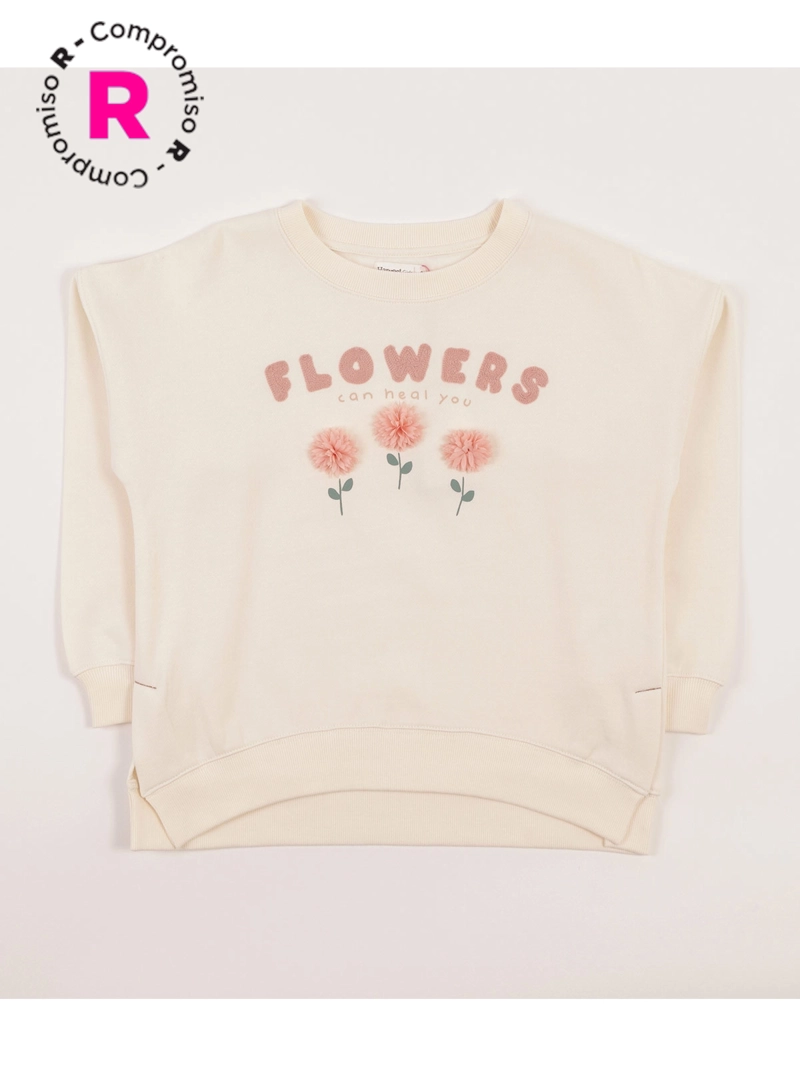 POLERA FRANELA ESTAMPADO NIÑA HARVEST - 1