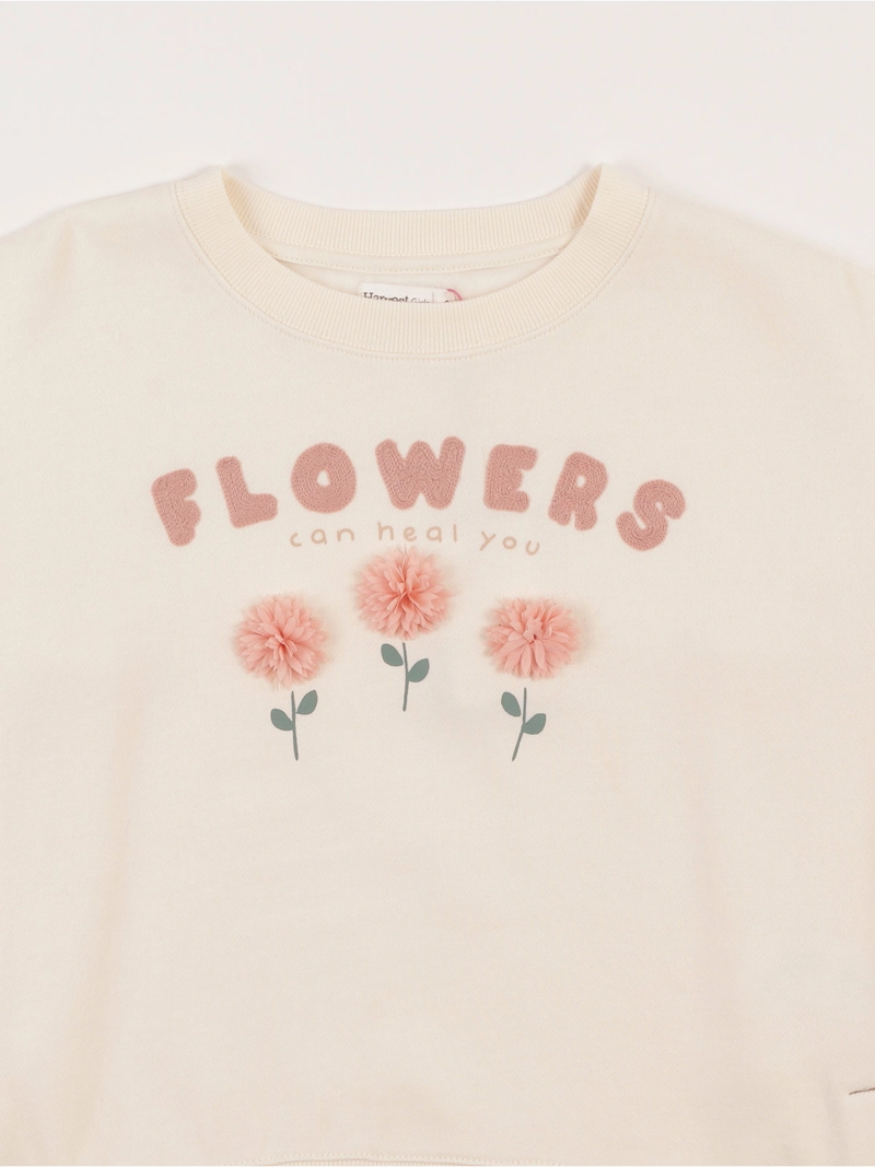 POLERA FRANELA ESTAMPADO NIÑA HARVEST - 3