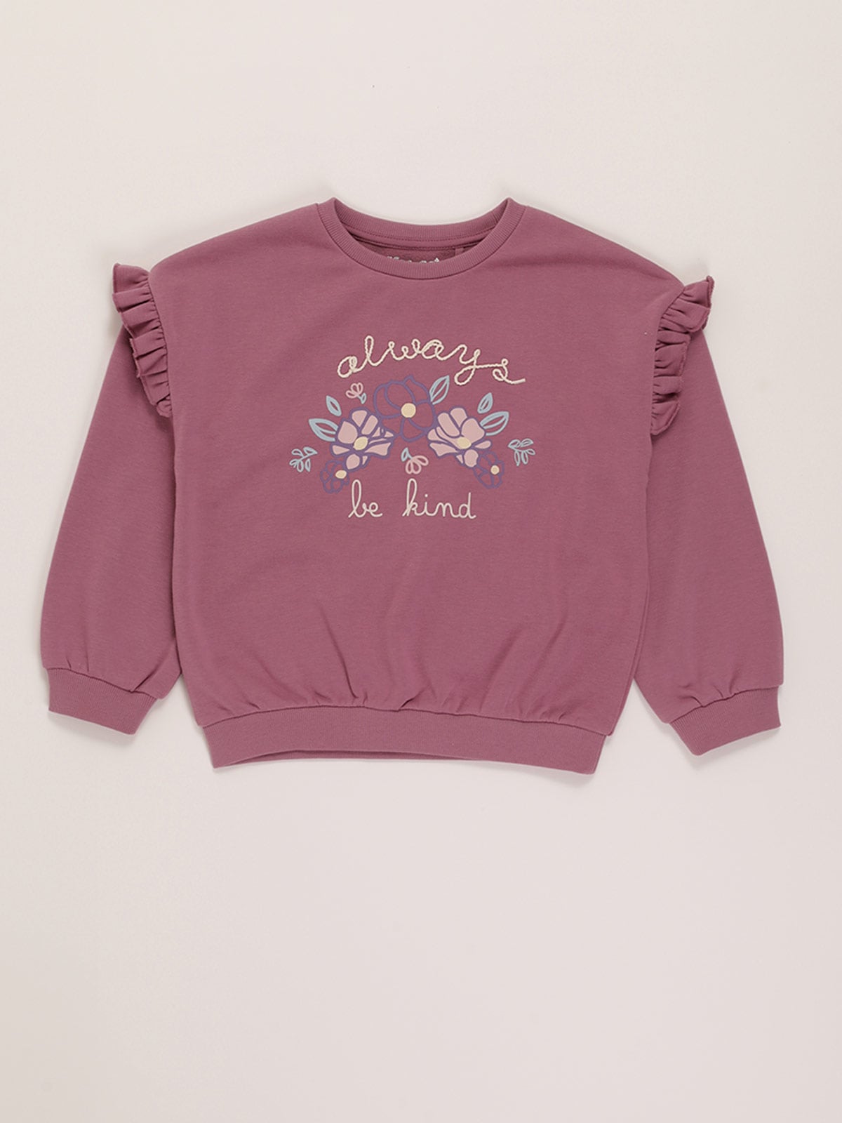 POLERON FRENCH TERRY ESTAMPADO NIÑA HARVEST - 1