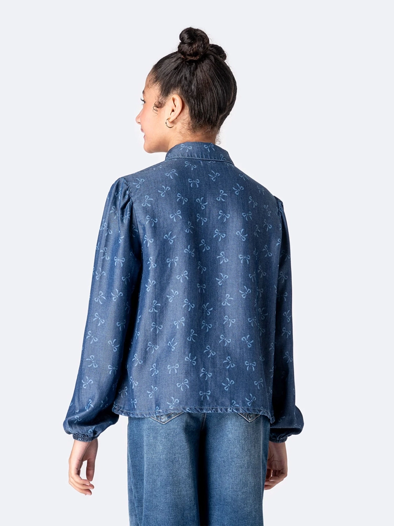 BLUSA MANGA LARGA NIÑA PIONIER ROSALINHDA - 3