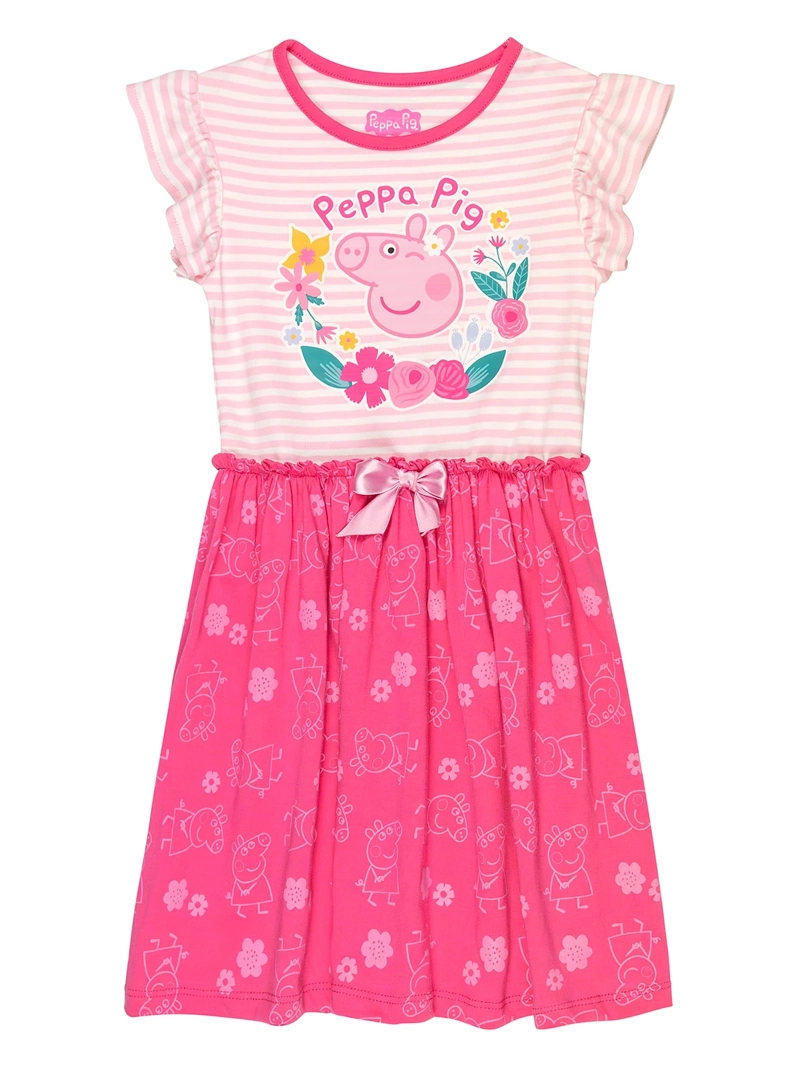 VESTIDO MANGA CORTA NIÑA PEPPA PIG - 1