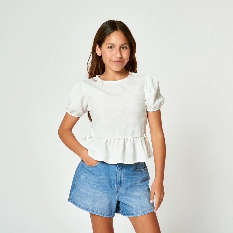 BLUSA NIÑA BLUES BY MILK UNGRIA - 1