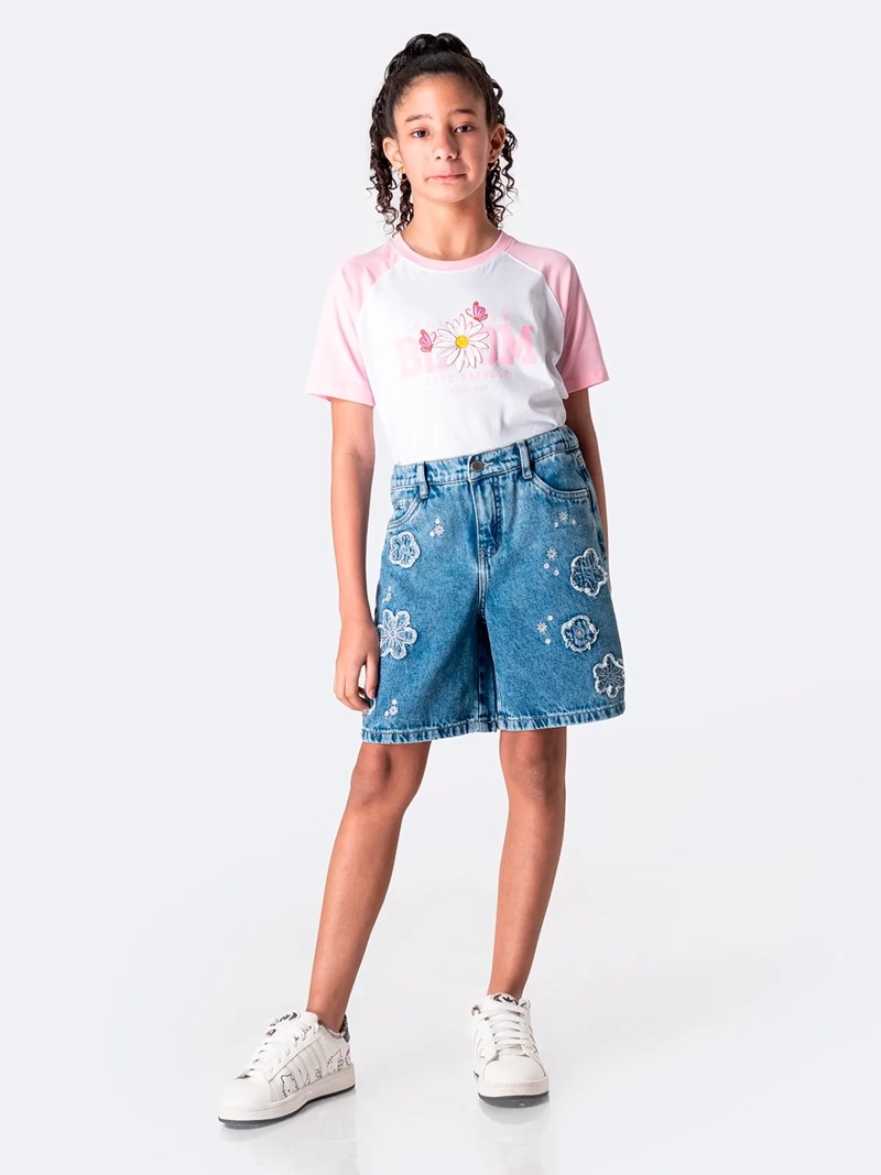 BERMUDA NIÑA PIONIER BAGGY VALERIAHH - 1