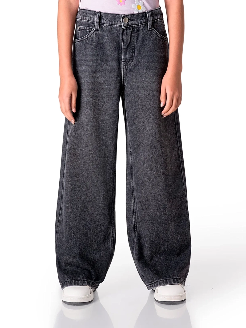 JEAN WIDE LEG NIÑA PIONIER YLDA-RIGIDO - 2