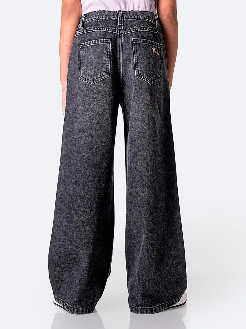 JEAN WIDE LEG NIÑA PIONIER YLDA-RIGIDO - 3