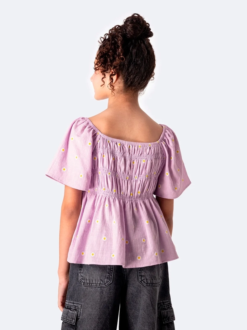 BLUSA MANGA CORTA NIÑA PIONIER JULYHH - 3