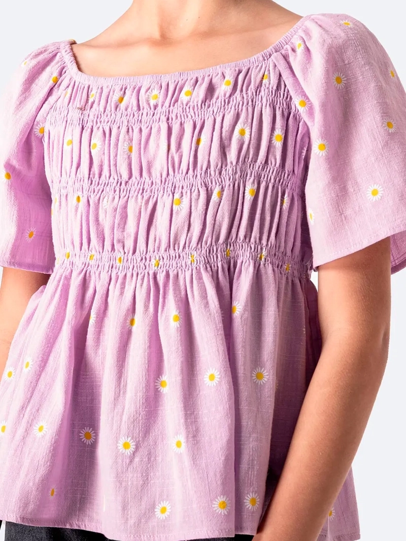 BLUSA MANGA CORTA NIÑA PIONIER JULYHH - 4