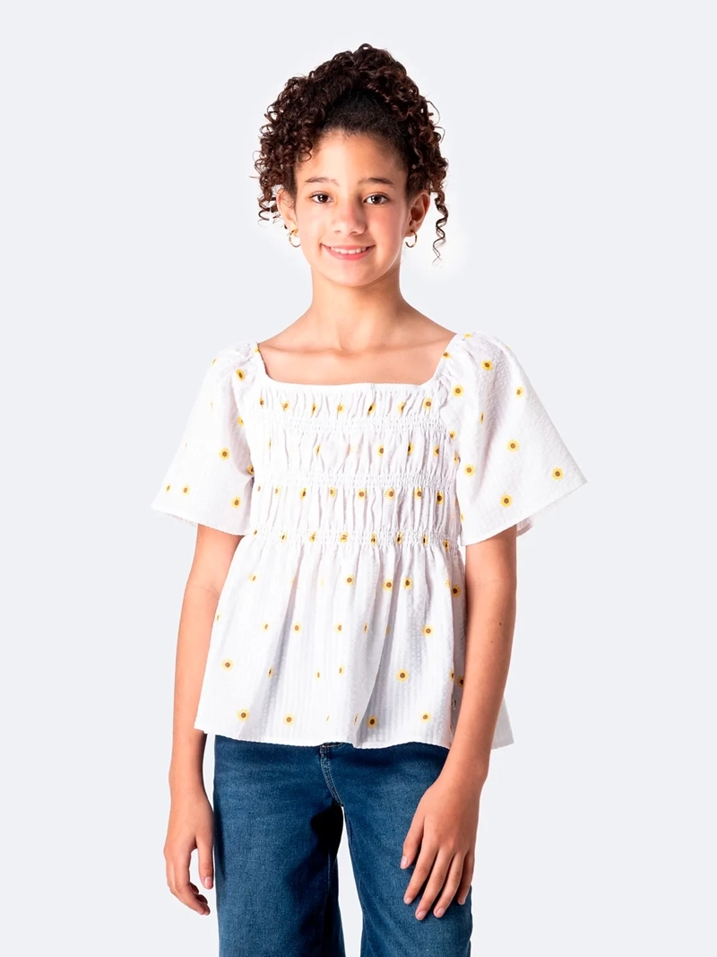BLUSA MANGA CORTA NIÑA PIONIER JULYHH - 2