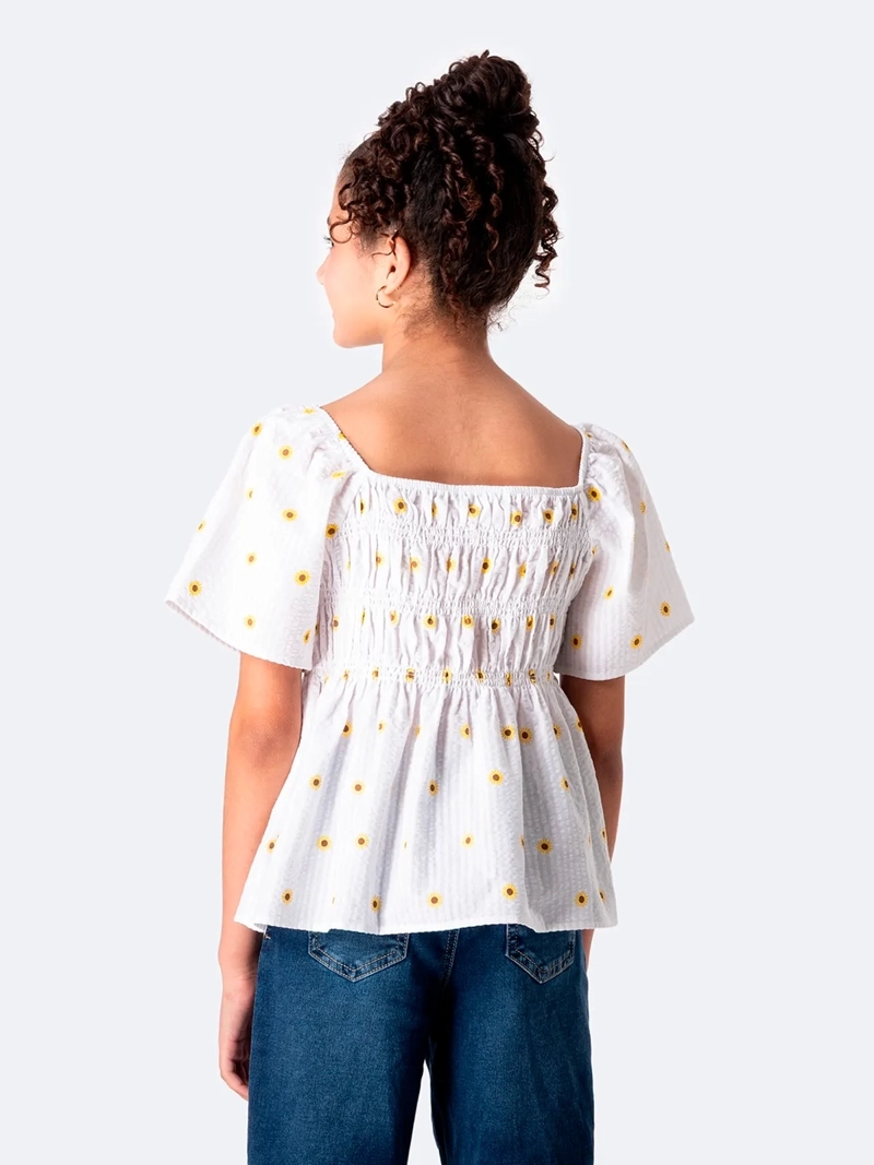 BLUSA MANGA CORTA NIÑA PIONIER JULYHH - 3