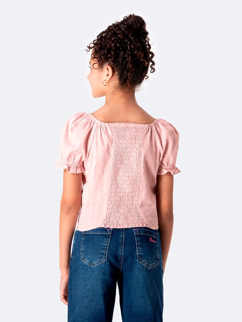 BLUSA MANGA CORTA NIÑA PIONIER MELIAHH - 3