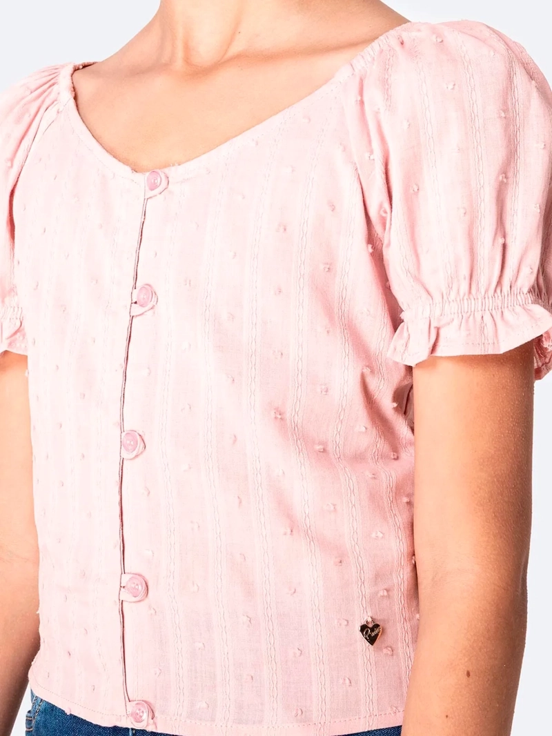 BLUSA MANGA CORTA NIÑA PIONIER MELIAHH - 4