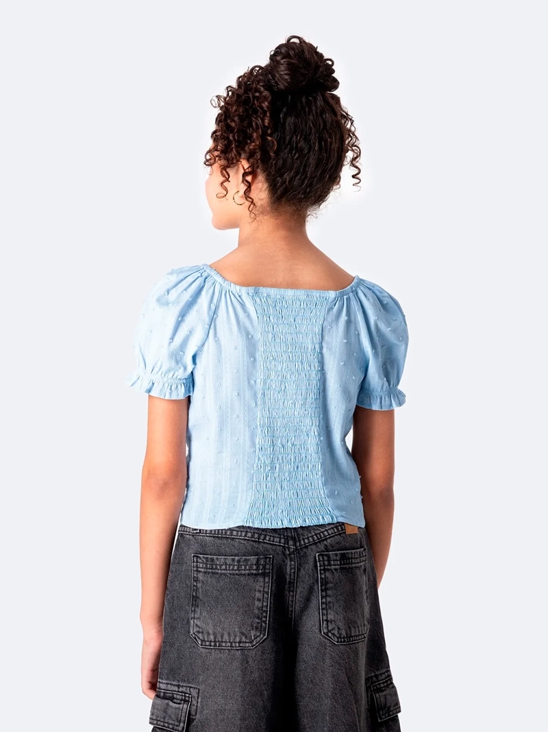 BLUSA MANGA CORTA NIÑA PIONIER MELIAHH - 3