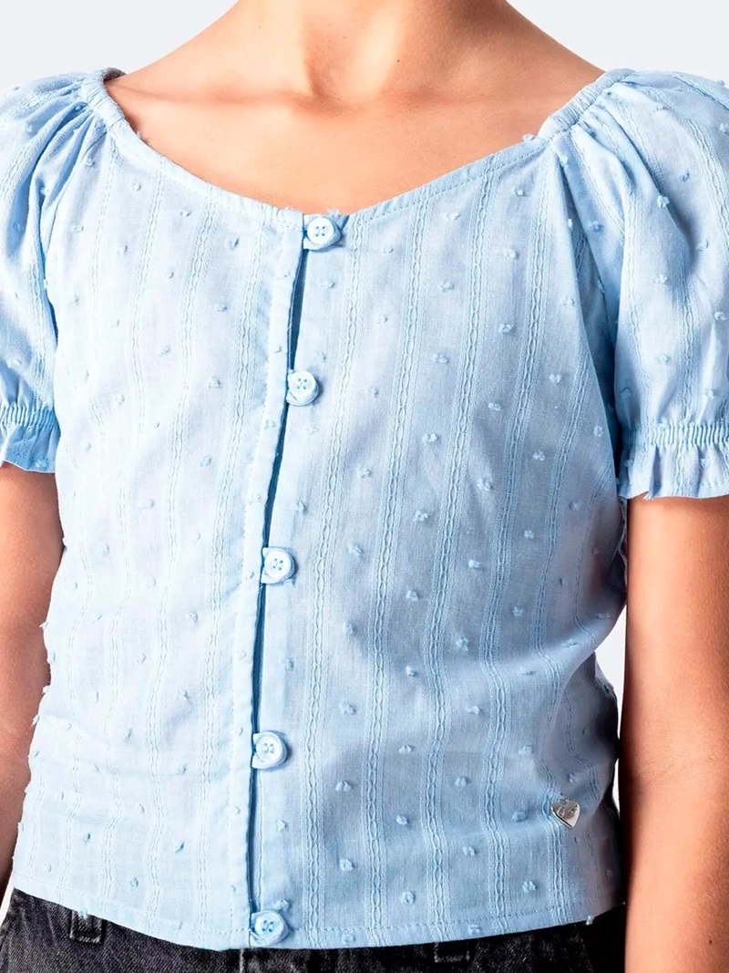 BLUSA MANGA CORTA NIÑA PIONIER MELIAHH - 4