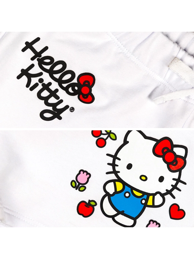 SHORT ALGODÓN REGULAR NIÑA HELLO KITTY ECRU - 3