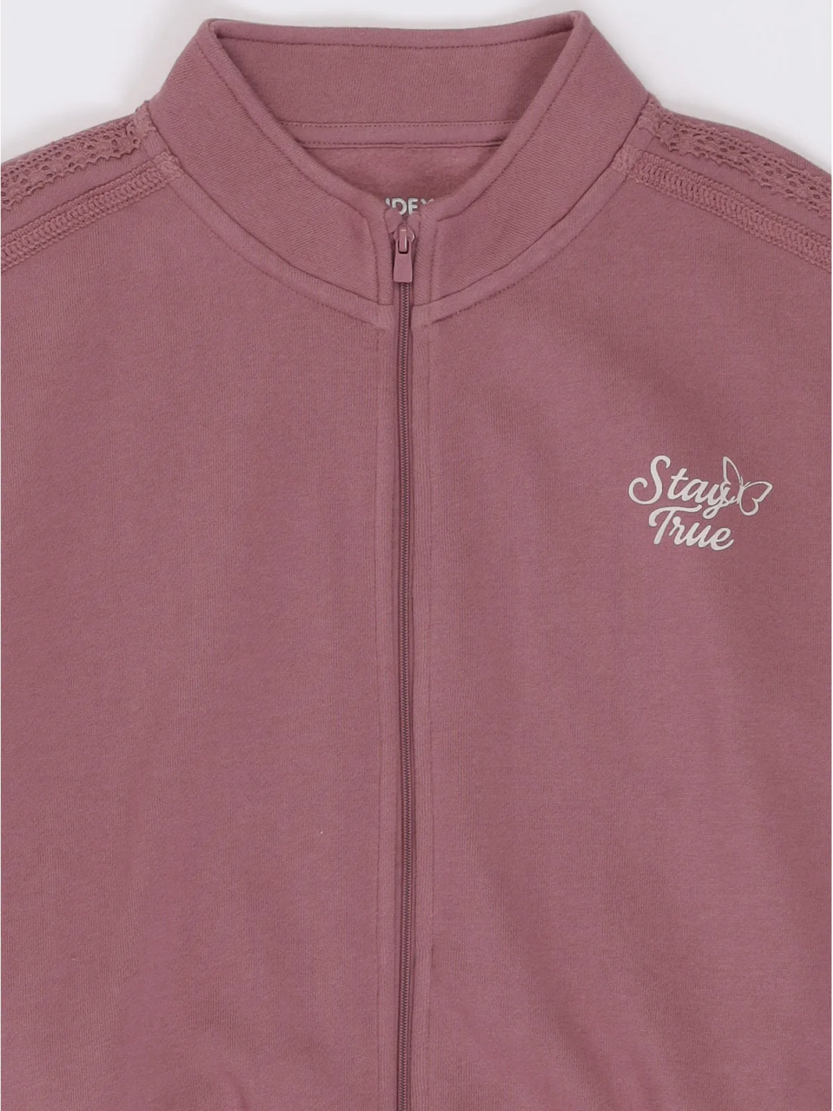 POLERA CON CIERRE Y LAZOS NIÑA INDEX - 3