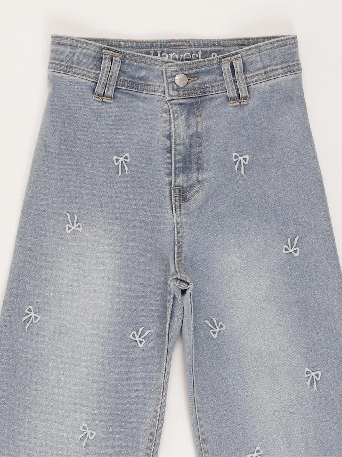 JEAN DENIM BORDADO NIÑA HARVEST - 3