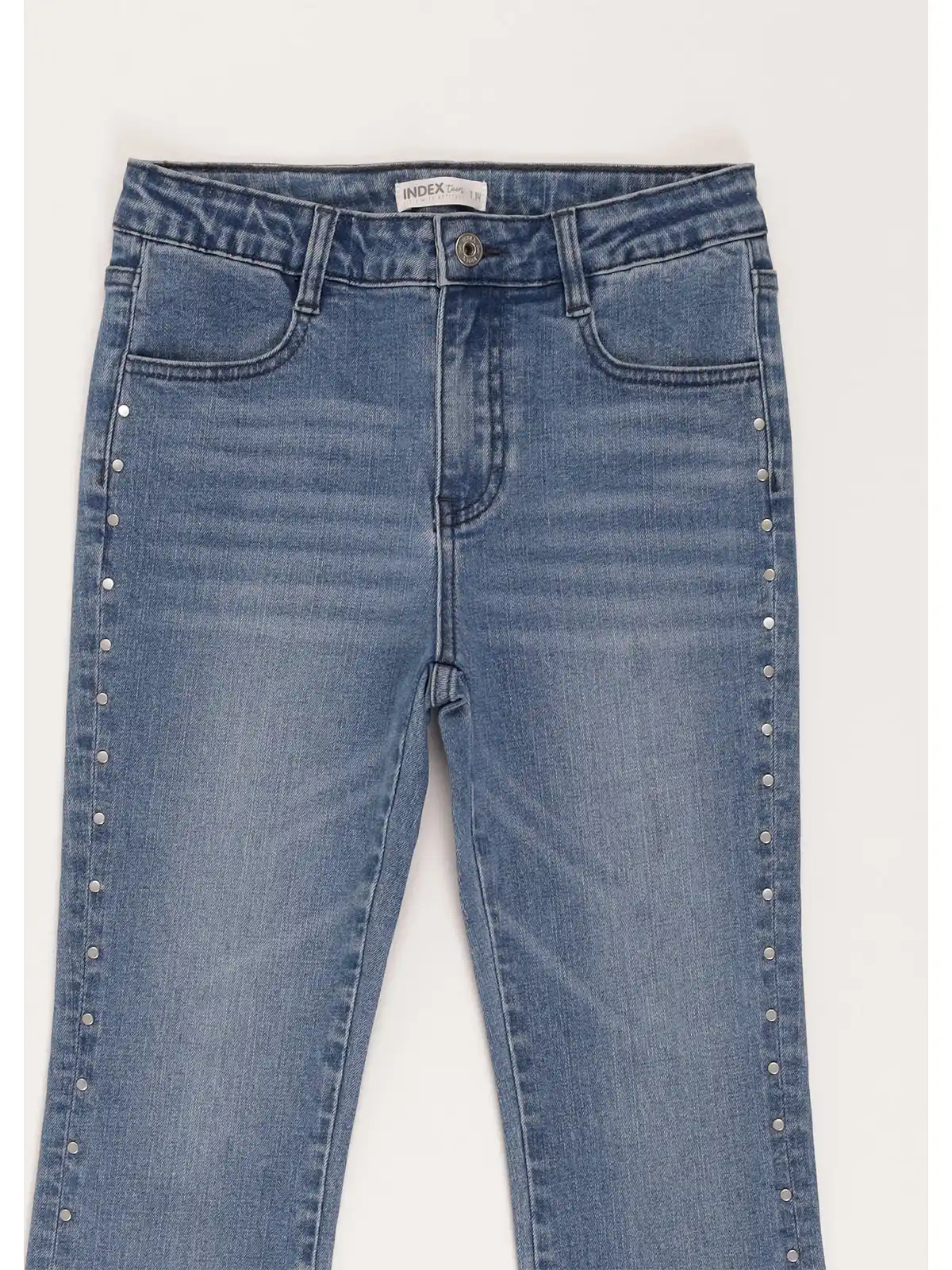 JEAN FLARE CON STUDS NIÑA INDEX - 3
