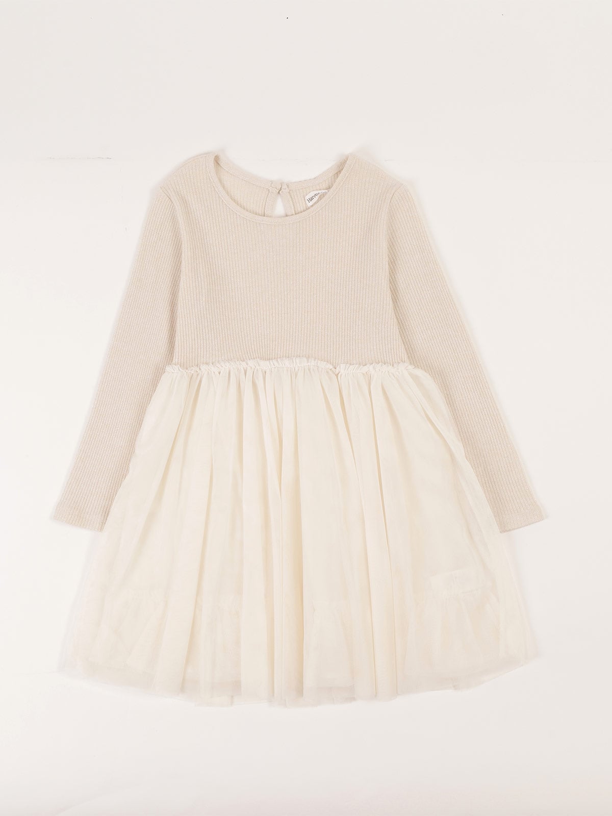 VESTIDO CORTO CON FALDA DE TUL NIÑA HARVEST - 1