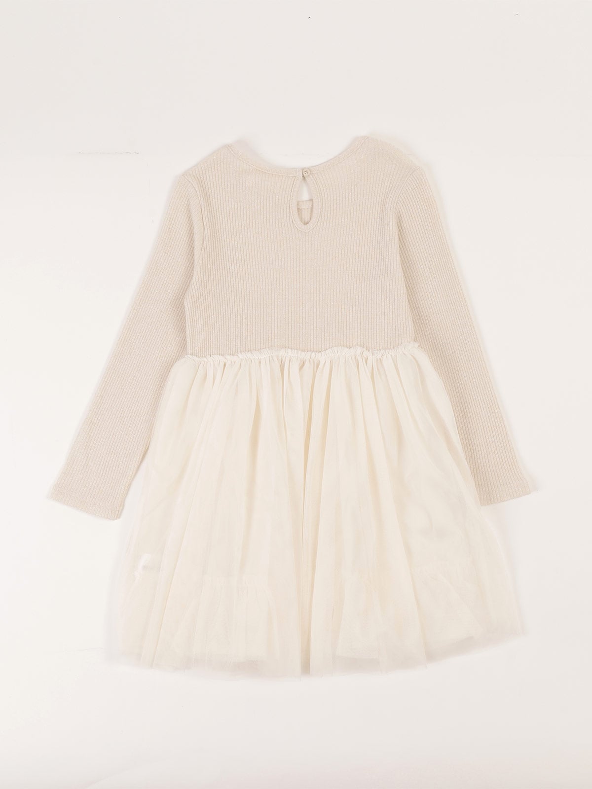 VESTIDO CORTO CON FALDA DE TUL NIÑA HARVEST - 2