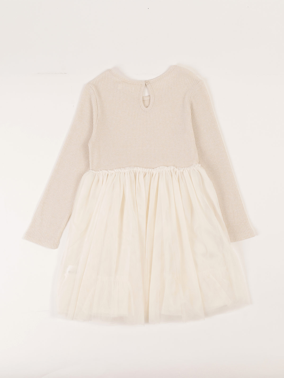 VESTIDO CORTO CON FALDA DE TUL NIÑA HARVEST - 2