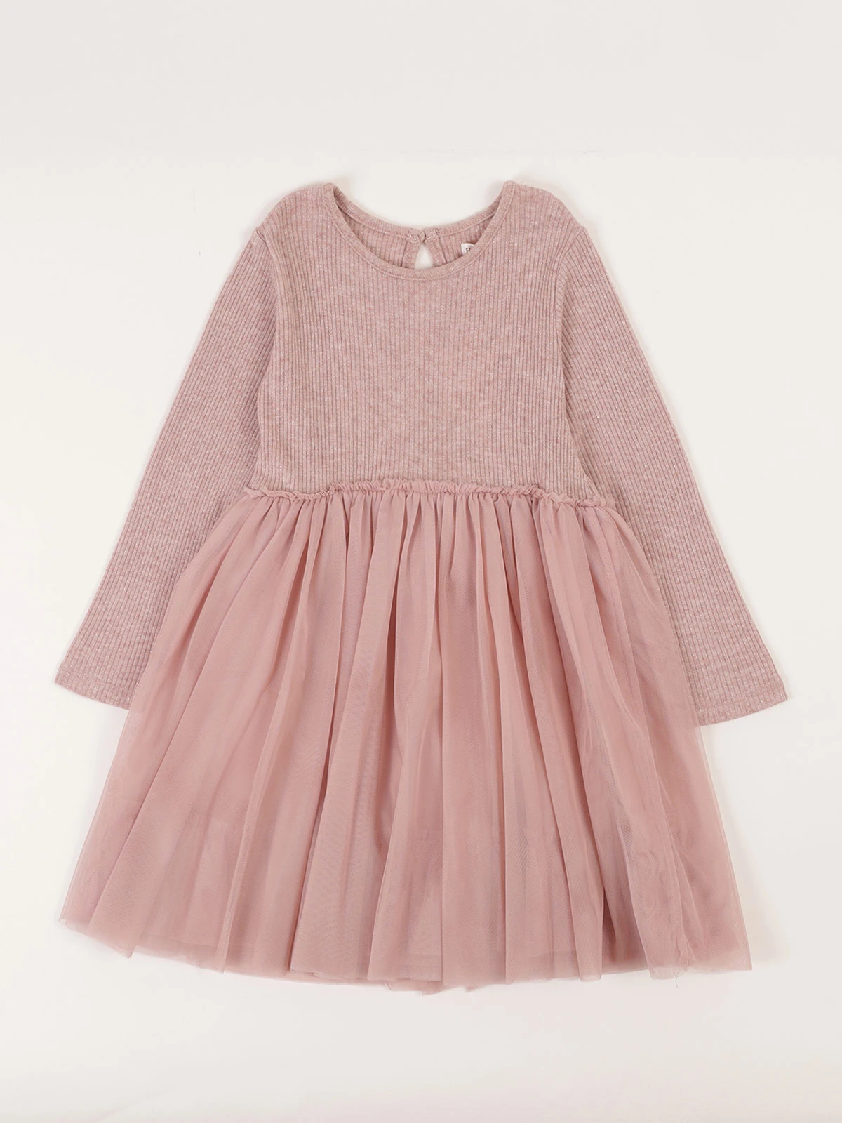 VESTIDO CORTO CON FALDA DE TUL NIÑA HARVEST - 1