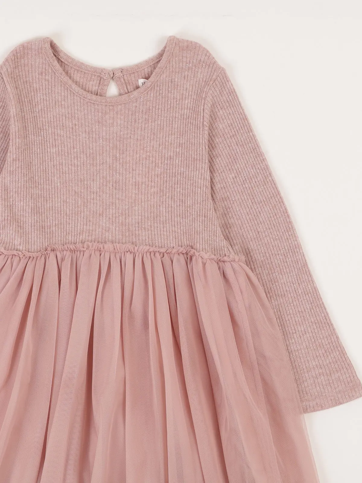 VESTIDO CORTO CON FALDA DE TUL NIÑA HARVEST - 3
