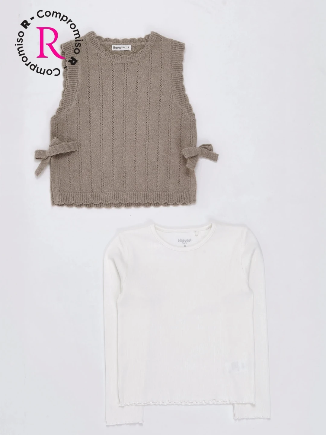 CHOMPA SWEATER SET + BLUSA NIÑA HARVEST - 1