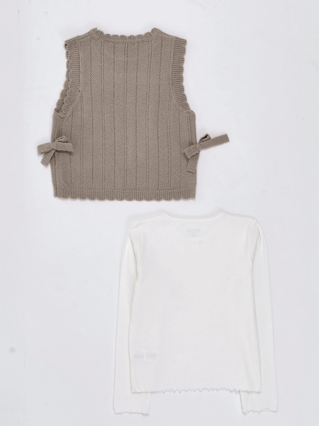 CHOMPA SWEATER SET + BLUSA NIÑA HARVEST - 2