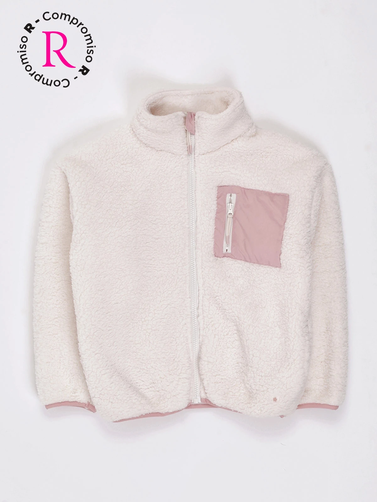 POLERA SHERPA CON BOLSILLO NIÑA HARVEST - 1