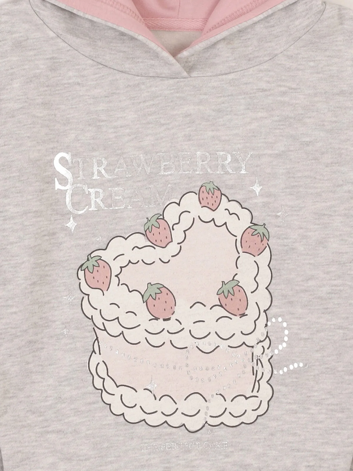 POLERA CON CAPUCHA FRANELA ESTAMPADO NIÑA HARVEST - 3