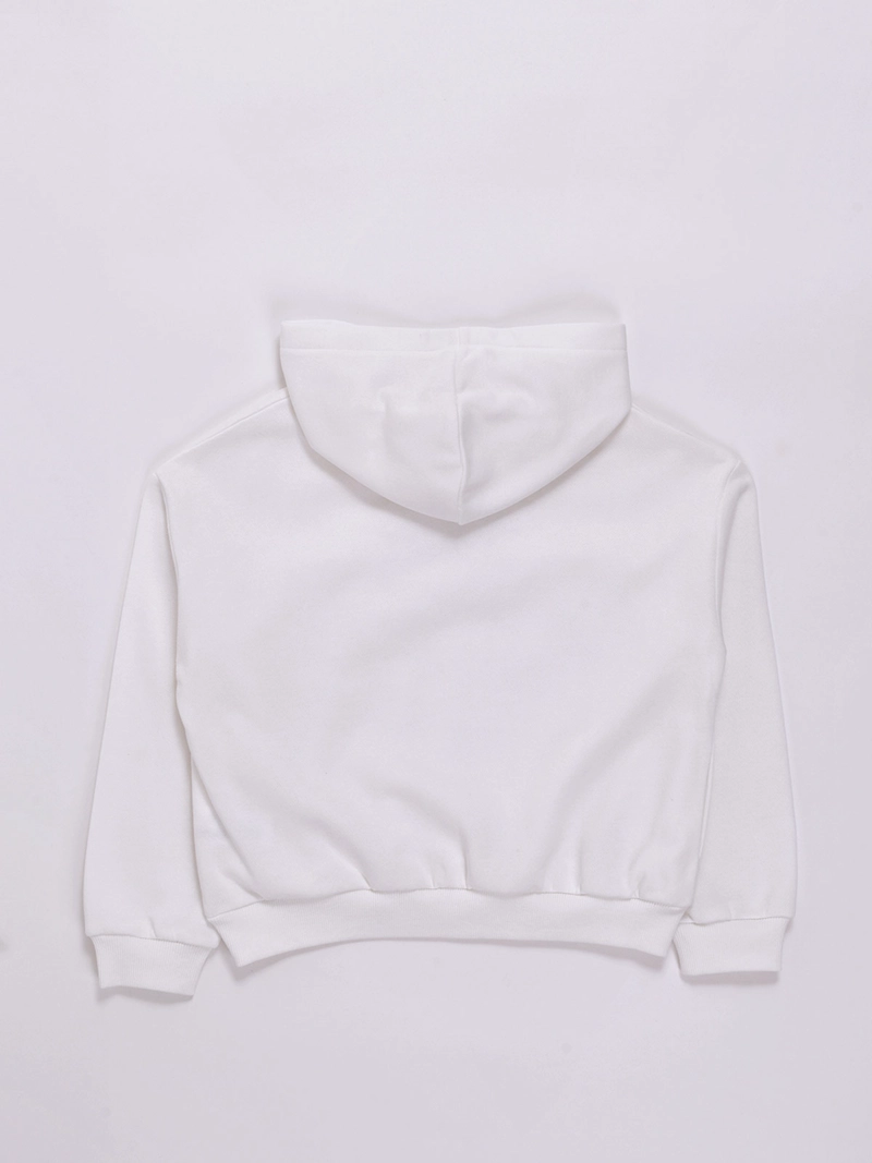 POLERA CAPUCHA FRANELA APLICACIÓN DE PERLAS NIÑA HARVEST - 2