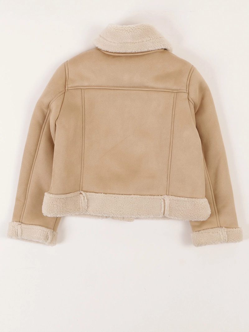 CASACA SUEDE CON SHERPA NIÑA HARVEST - 2