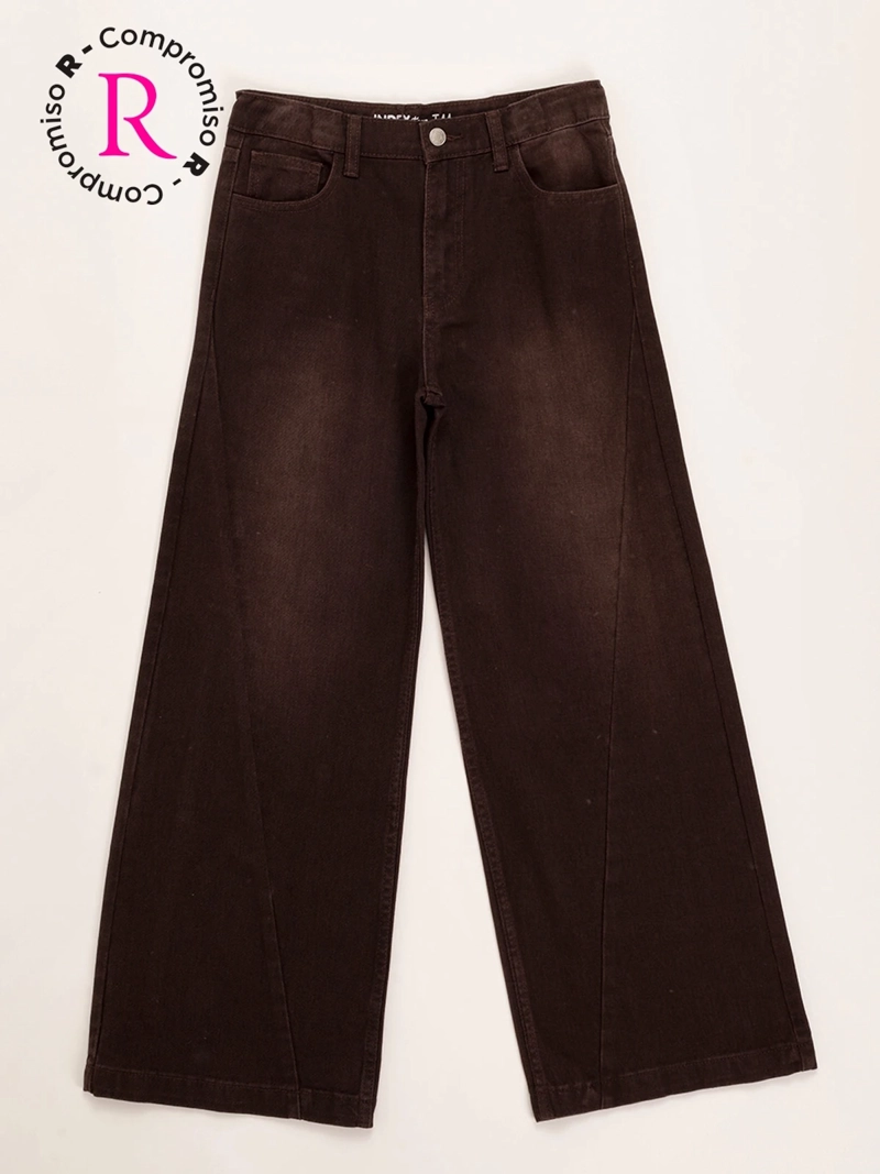 PANTALON DENIM ALGODÓN NIÑA INDEX - 1