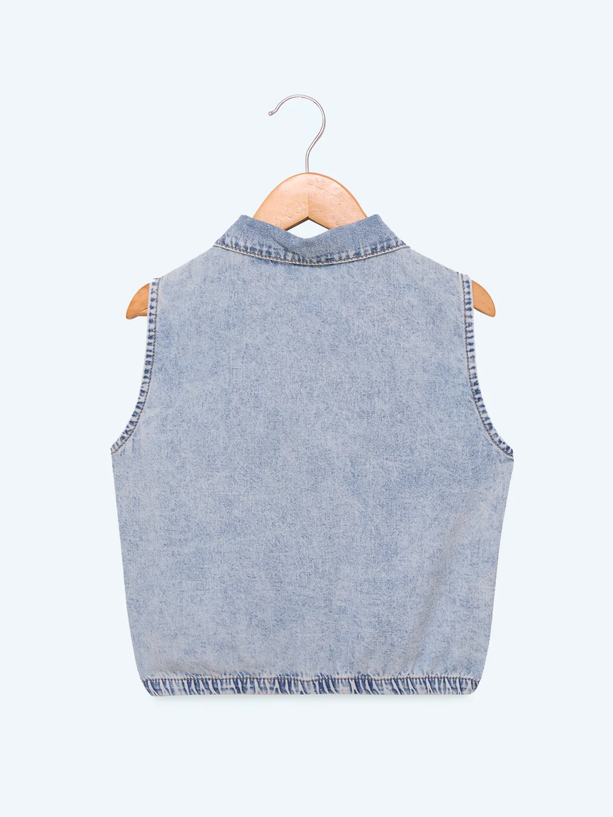 BLUSA MANGA CORTA ALGODÓN NIÑA HARVEST - 2