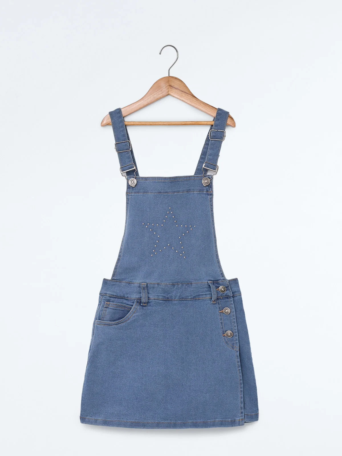 OVERALL CORTO FALDA NIÑA INDEX - 1