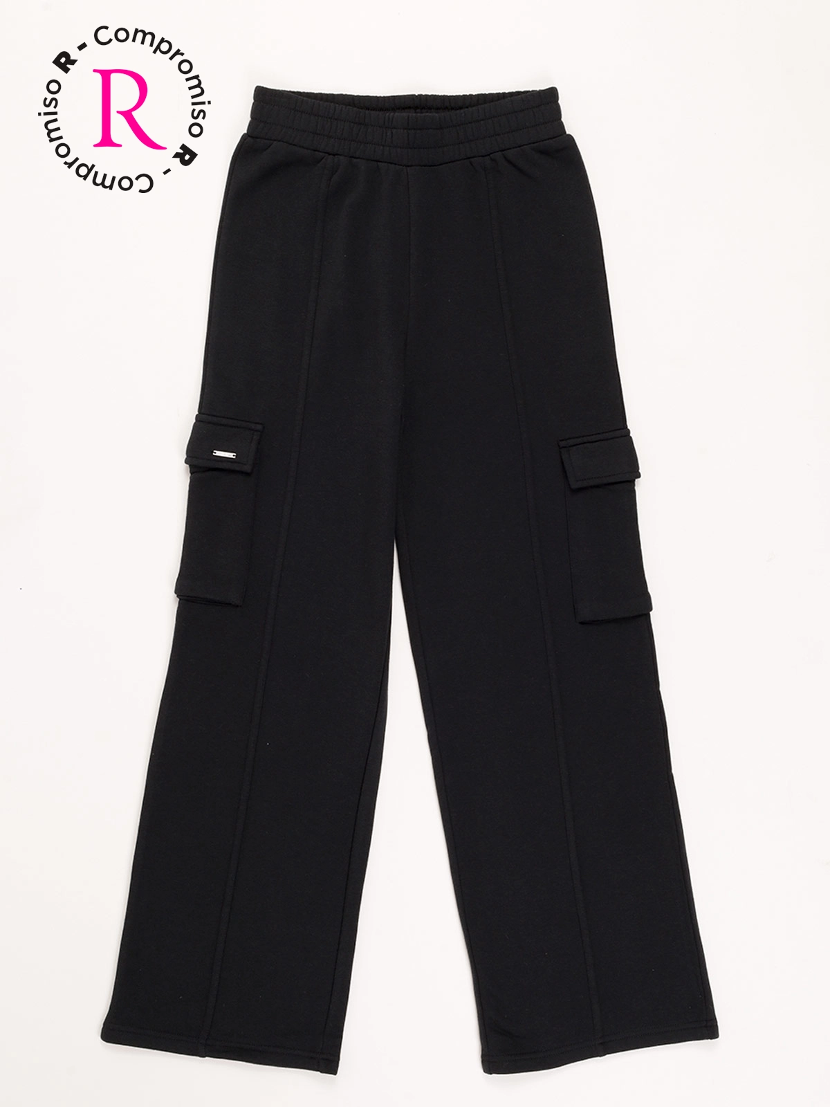 PANTALON DE BUZO FRANELA NIÑA INDEX - 1