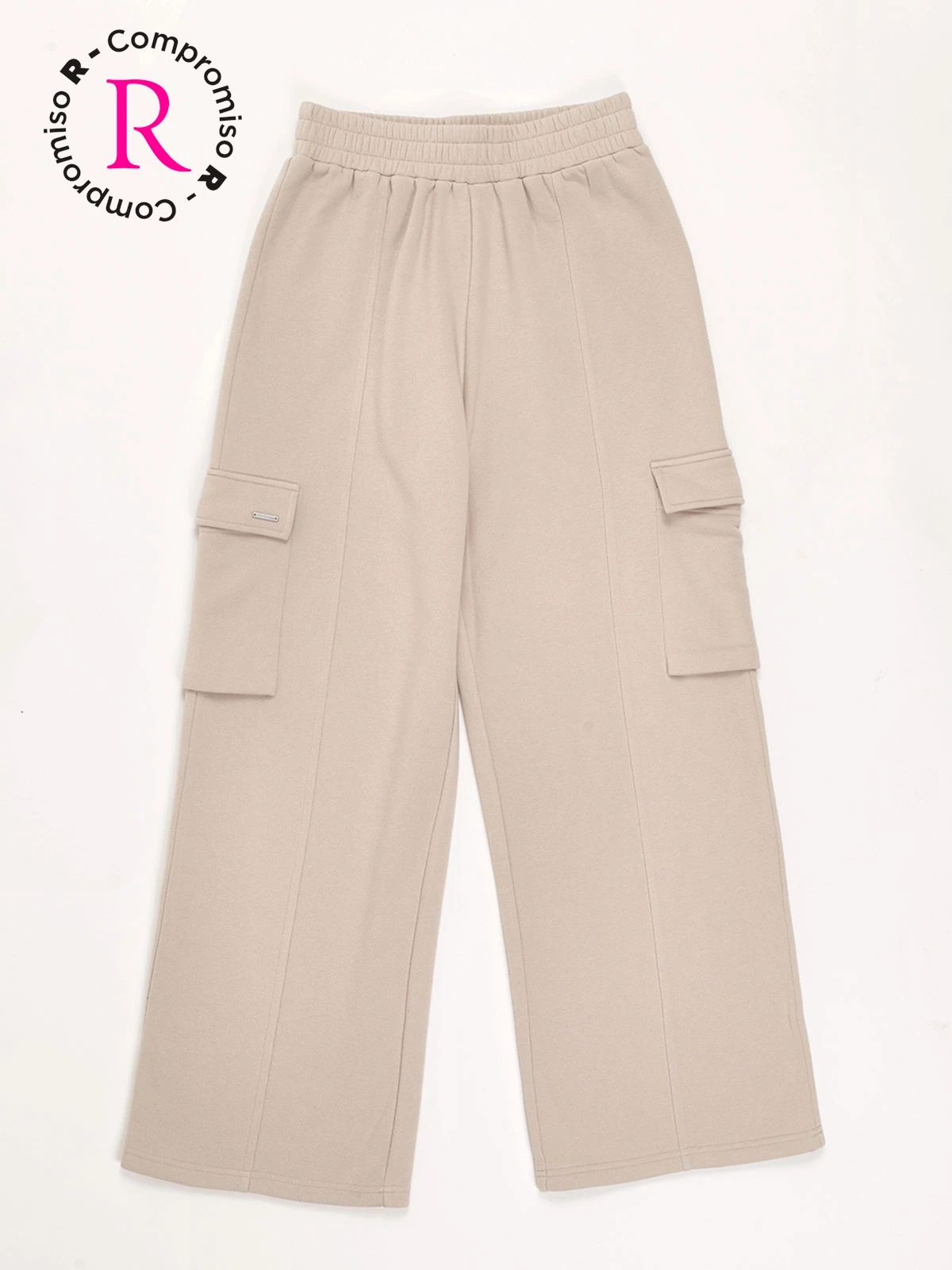 PANTALON DE BUZO FRANELA NIÑA INDEX - 1