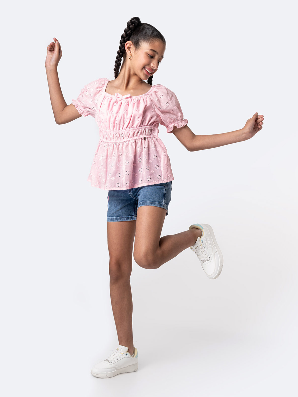 BLUSA MANGA CORTA NIÑA PIONIER NASLHY - 5