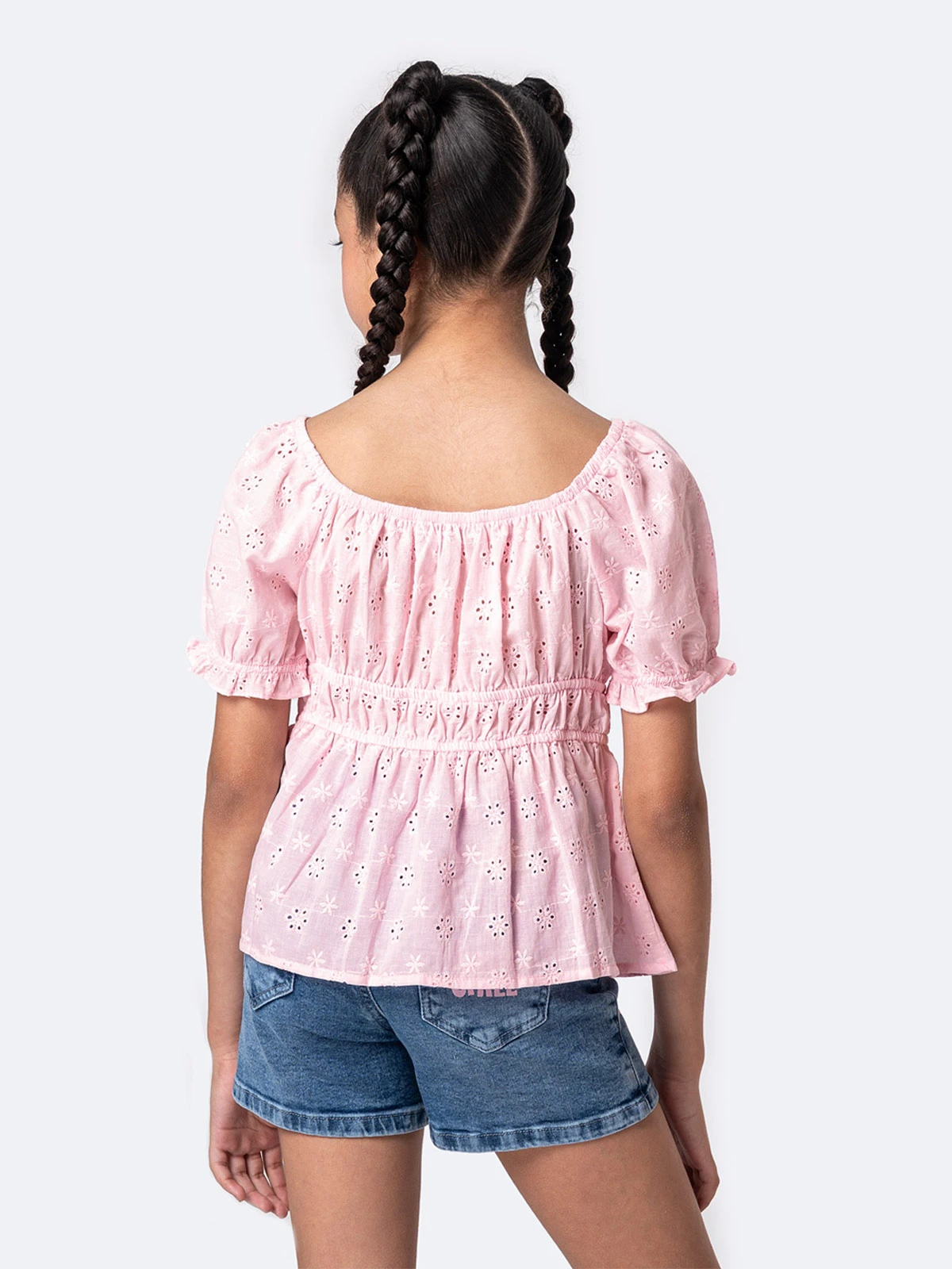 BLUSA MANGA CORTA NIÑA PIONIER NASLHY - 2