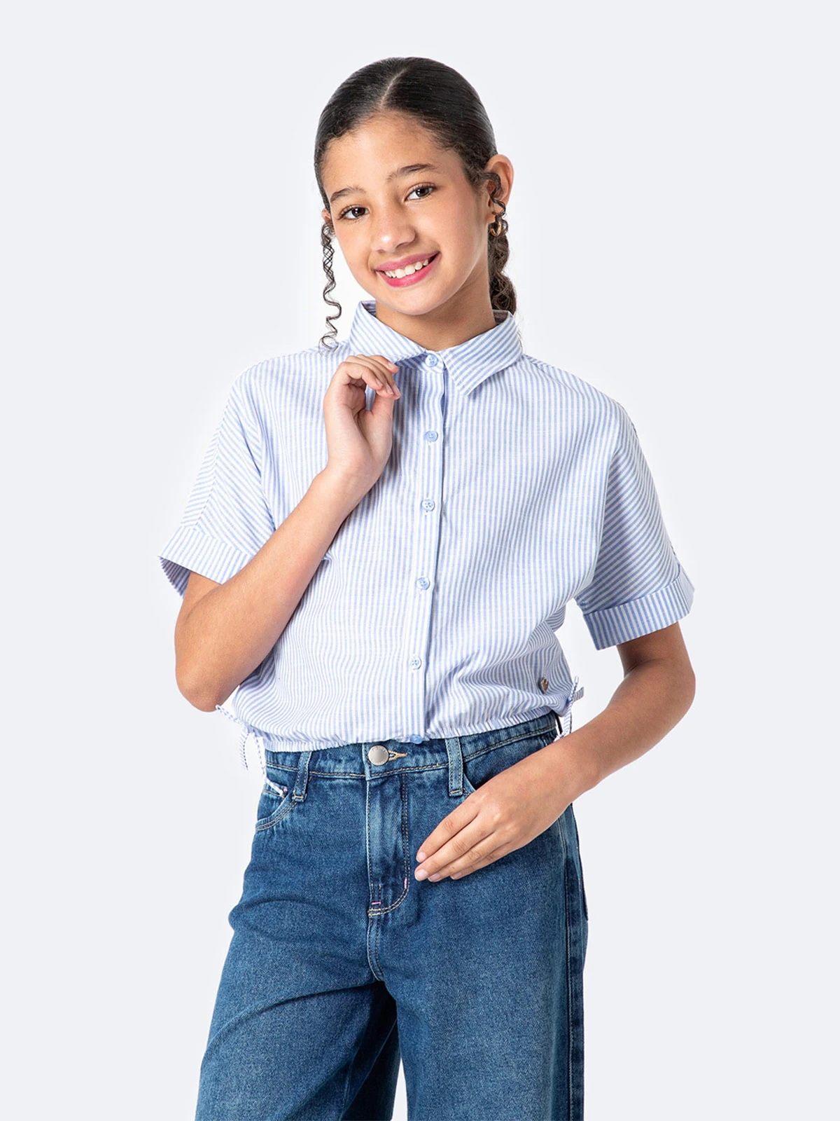 BLUSA MANGA CORTA NIÑA PIONIER FIOREH - 2