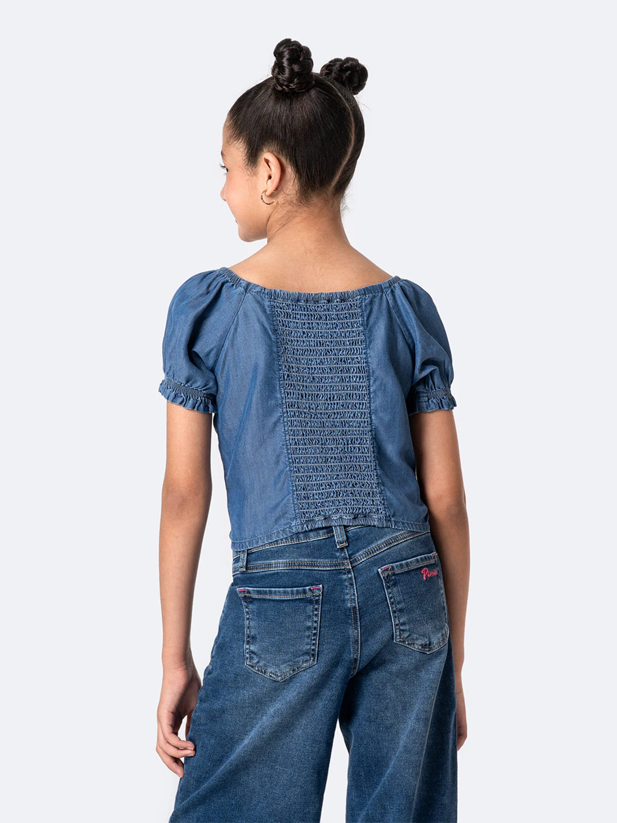 BLUSA MANGA CORTA NIÑA PIONIER LIZANDRAH - 3