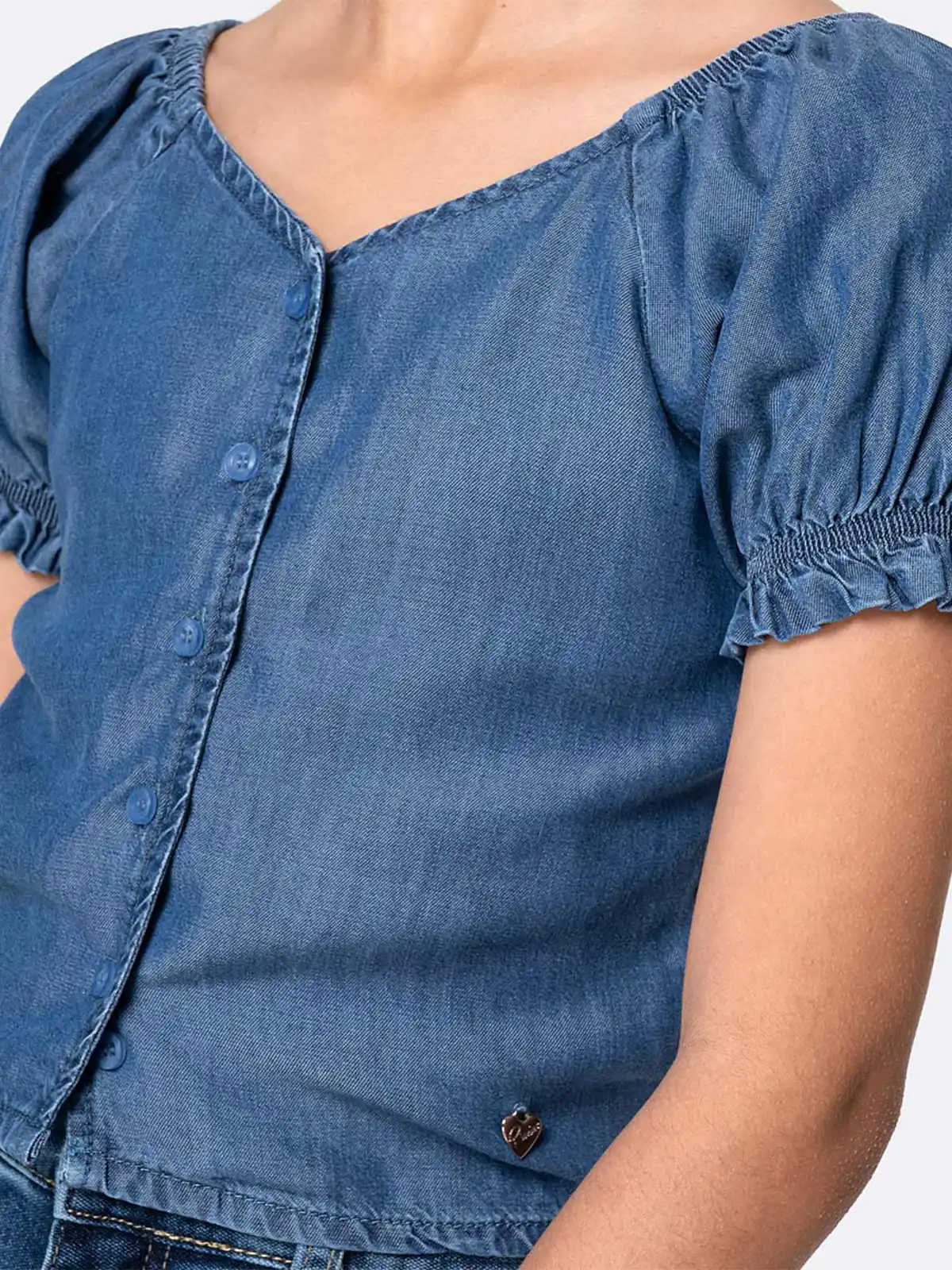 BLUSA MANGA CORTA NIÑA PIONIER LIZANDRAH - 4
