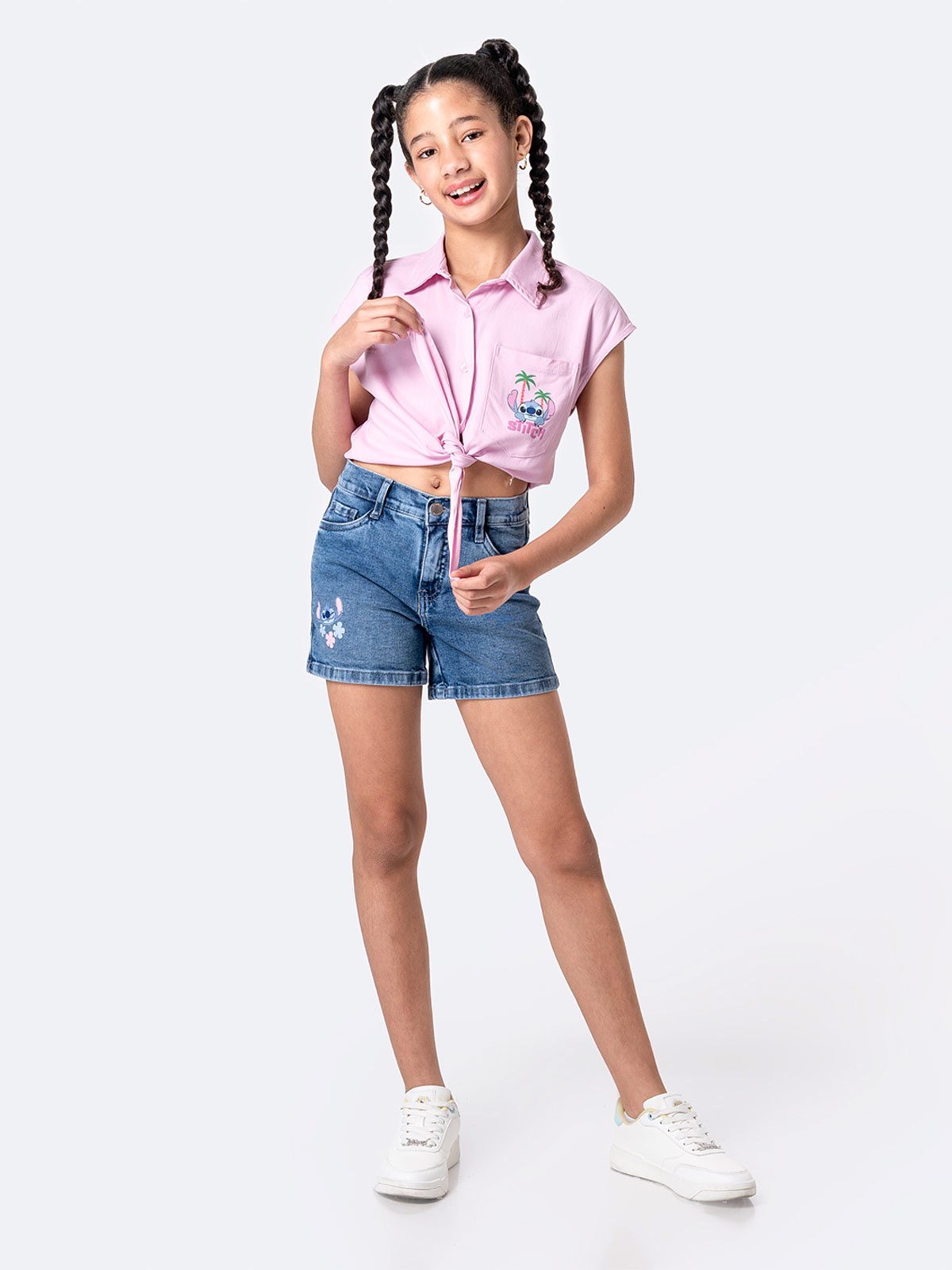 SHORT REGULAR NIÑA PIONIER TANYA-DISNEY - 1